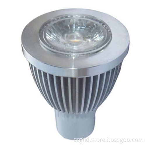 Dimmable LED spotlight bulb, 7W COB GU10